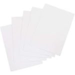 A4 White Gloss Binding Covers