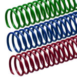 A5, A4 & A3 Plastic Spiral Coil Binders