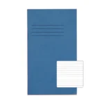 RHINO 200 x 120 Exercise Book 80 Pages / 40 Leaf Light Blue 6mm Lined