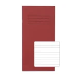 RHINO 8 x 4 Exercise Book 32 Pages / 16 Leaf Red 8mm Lined