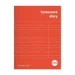 RHINO Education 8 x 6 Homework Diary 84 Pages / 42 Leaf 5-Day Week
