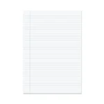 RHINO A4 Exercise Paper Unpunched 1000 Pages / 500 Leaf 8mm Lined with Margin