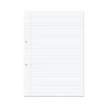 RHINO A4 Punched Exercise Paper 1000 Pages / 500 Leaf 8mm Lined with Margin
