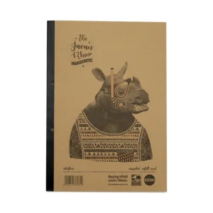 RHINO Recycled A4 Refill Pad 320 Pages / 160 Leaf 8mm Lined with Margin