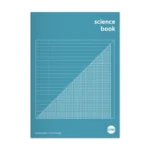 RHINO Education A4 Science Book 64 Pages / 32 Leaf 8mm Lined with Margin with 1