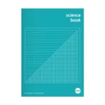 RHINO Education A4 Science Book 64 Pages / 32 Leaf 8mm Lined with Margin with 2