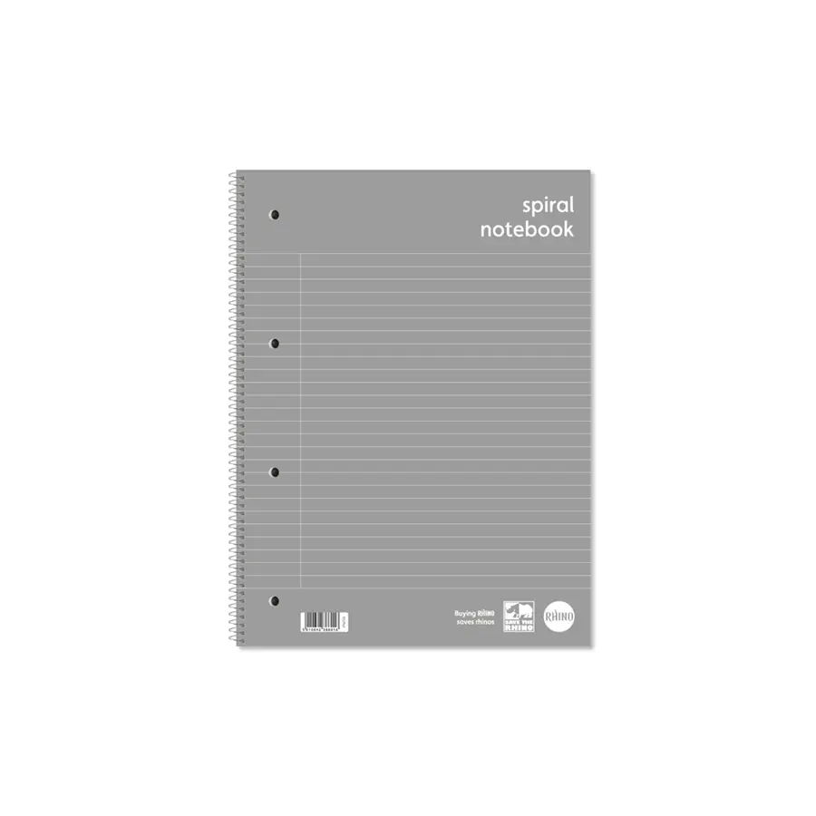 RHINO Everyday A4+ Spiral Notebook 140 Pages 70 Leaf 8mm