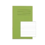 RHINO A6+ Exercise Book 48 pages / 24 Leaf Light Green 7mm Lined