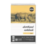 RHINO Office 200 x 127 Shorthand Notebook 300 Pages / 150 Leaf 8mm Lined